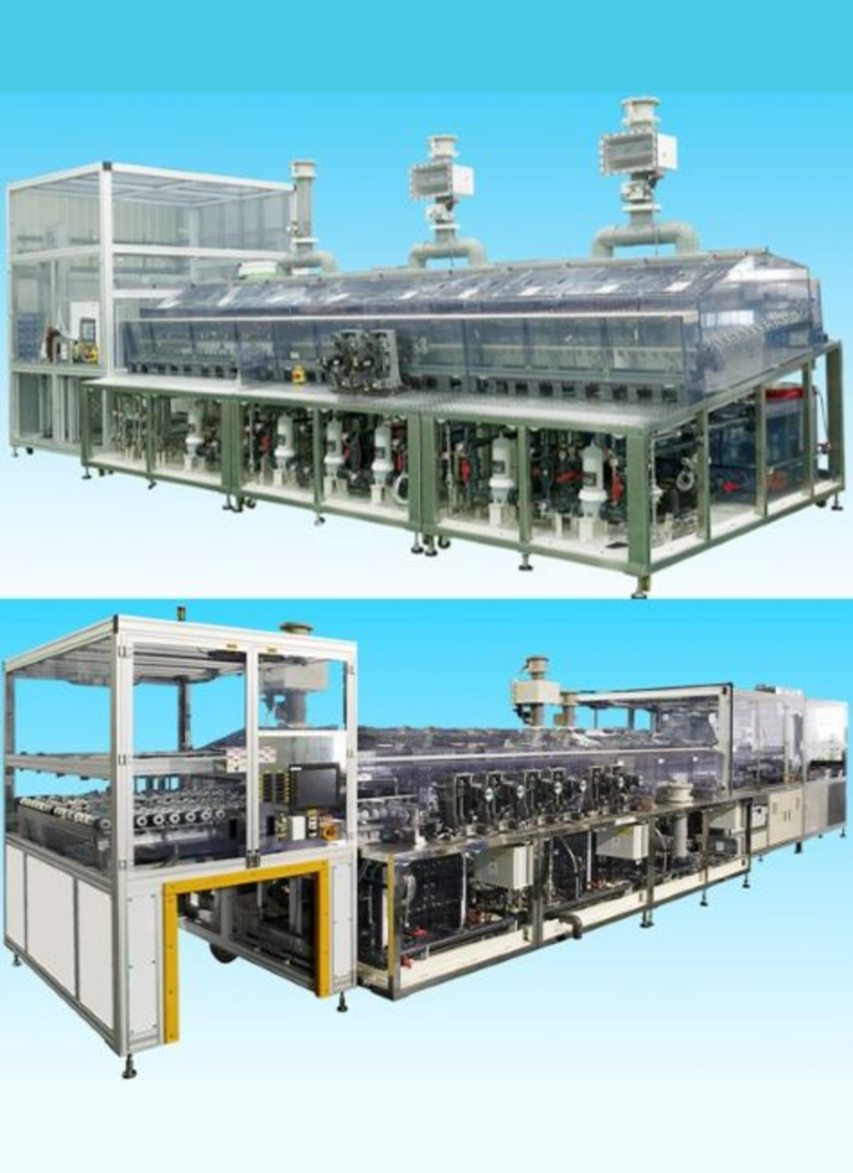 Wet process equipment series